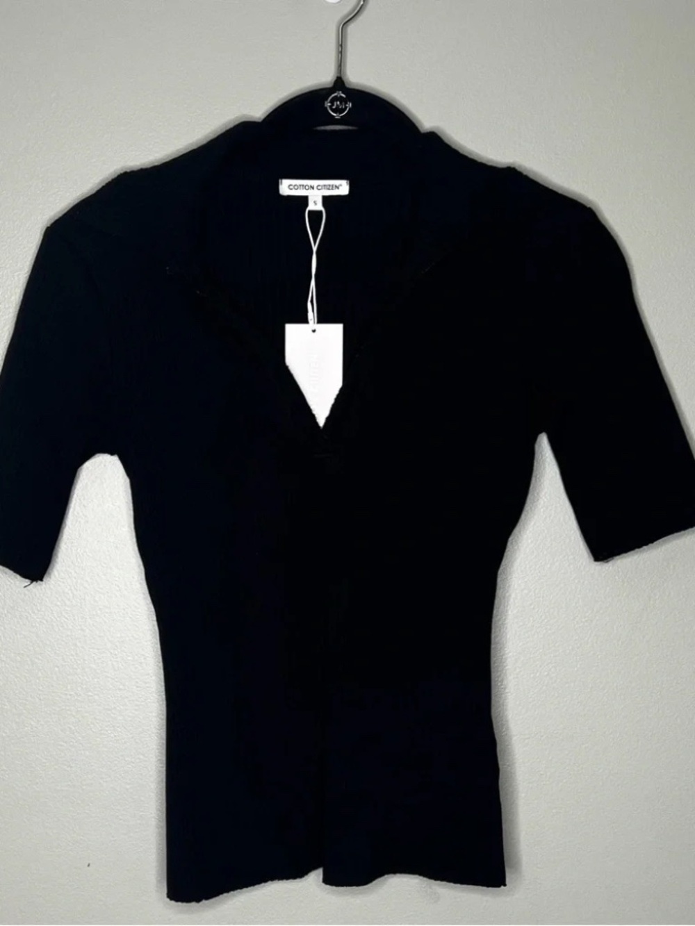 Cotton Citizen Ibiza Polo Shirt Women’s Small NWT - Picture 3 of 5